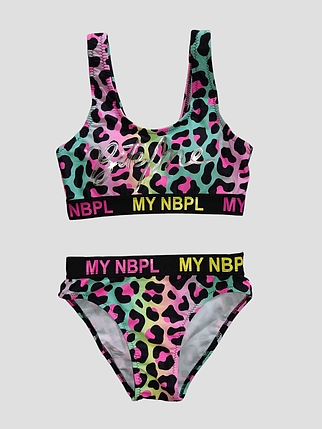 Купальник для девочек 7761 Fuba мята(В НАЛИЧИИ ТОЛЬКО 34 УКР р-ры ), фото 1