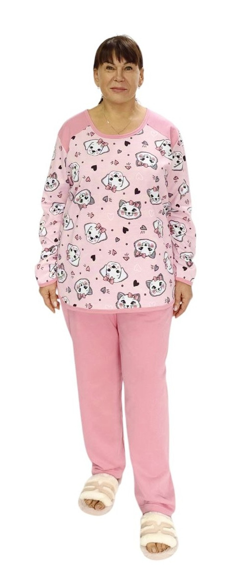 Великі розміри теплих піжам, фото 1