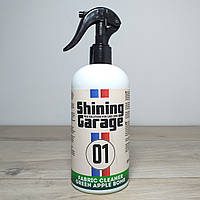 Засіб для хімчистки салону Shining Garage Fabric cleaner Green Apple bomb 590 мл Спрей (X-1454)