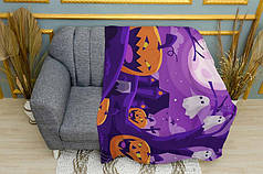 Плед «Примарний вечір Хелловіна. Ghostly Halloween Evening»