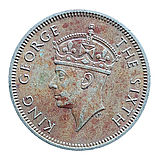 Малайя 20 центів, 1950, фото 3