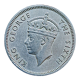 Малайя 20 центів, 1950, фото 3