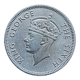 Малайя 20 центів, 1950, фото 2