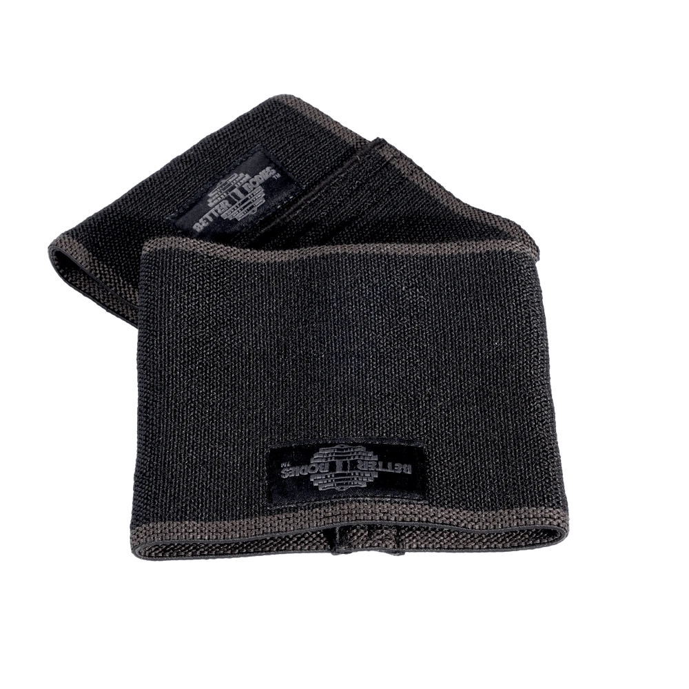 Налокітники спортивні для жиму Better Bodies Elbow Sleeves, Black 38-42 см