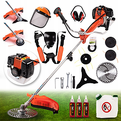 Бензокоса для трави 5,2 кВт, 8000 об/хв Midori Japan MJ-196 бензиновий тример