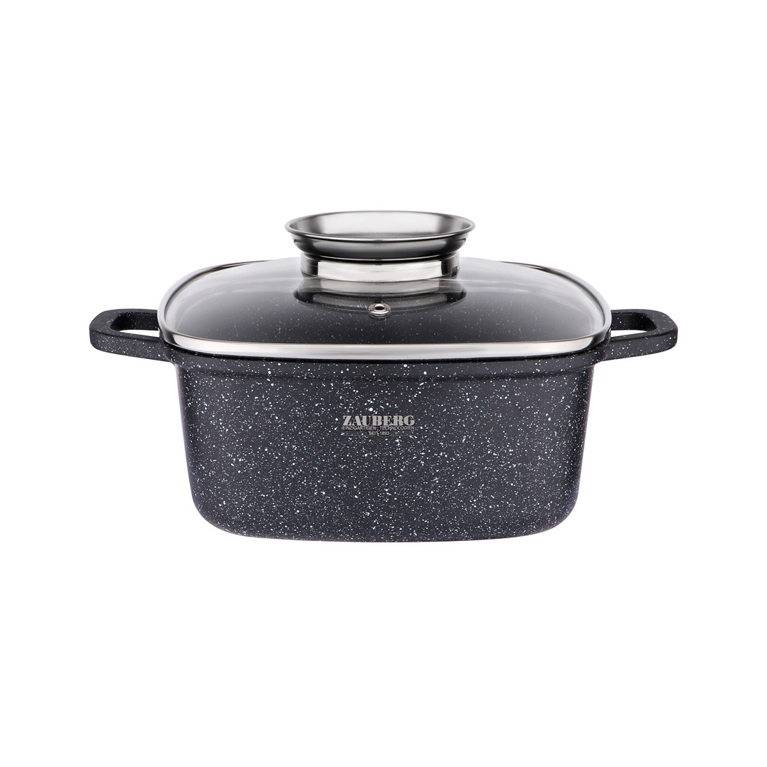 Каструля алюмінієва мармур 3,5 л 1222 BL — "I" Індукція