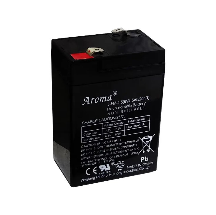 Акумулятор Aroma 6 вольтів 4.5 ампера для дитячого електромобіля