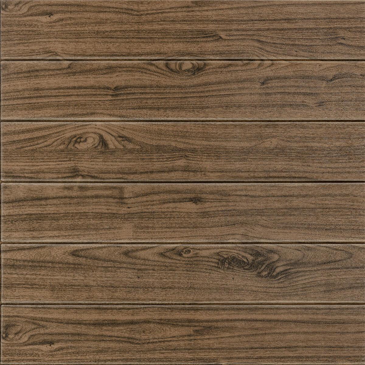 Самоклеюча декоративна 3D панель самоклейка під темний дуб 700х700х3мм, (83) BV-000018, фото 1