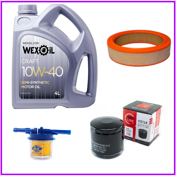 Набір для заміни масла 4в1 для ваз 2101-2102-2103-2104-2105-2106-2107, фото 1