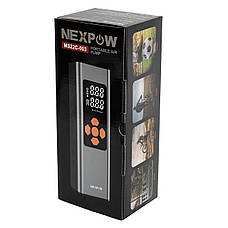 Бездротовий компресор з вбудованим акумулятором NEXPOW MS22C (Li-Ion, 6000 mAh, 60W), фото 4