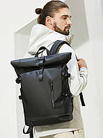 Мужской рюкзак роллтоп для путешествий,с отделением для ноутбука 15 дюймов,водоотталкивающий Rolltop рюкзак