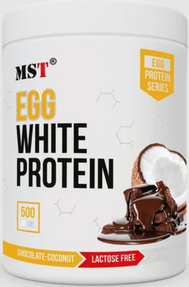 Яєчний протеїн MST Egg White Protein 500 g шоколад-кокос