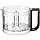 Подрібнювач KitchenAid 5KFC0516EOB чорний, фото 2