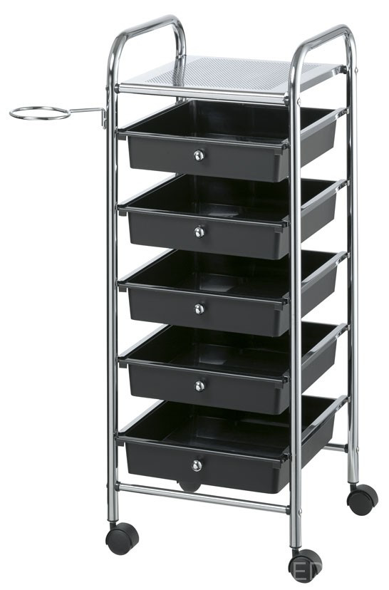 Візок Coiffeur 32x33x81,5 см, чорна