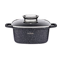 Каструля алюмінієва мармур 4,4 л 1224 BL - "I" Індукція