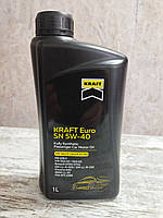 ОЛИВА МОТОРНА KRAFT EURO SN 5W-40 1 Л
