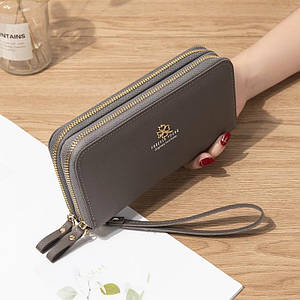 Жіночі гаманці Подвійна блискавка стильний тільки ОПТ