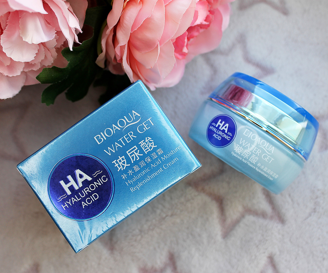 Крем для обличчя BIOAQUA Hyaluronic acid з гіалуроновою кислотою, 50 g (зволожувальний, поживний)