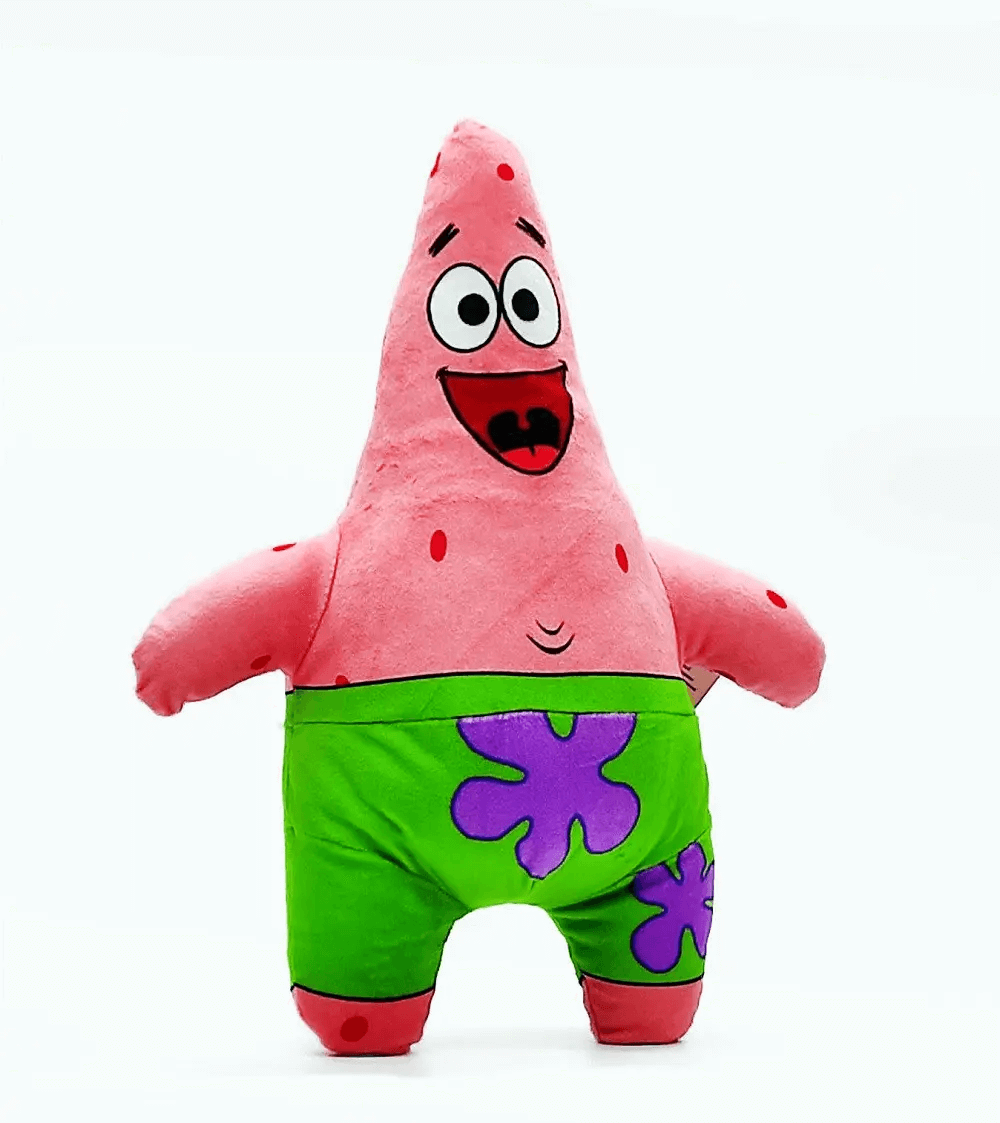 М'яка іграшка Star toys «Спанч Боб - Патрік» з відкритим ротом 00308-10