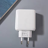 Мережевий зарядний пристрій GaN Power Adapter 5V 2A Адаптер для швидкого заряджання з USB виходом, фото 3