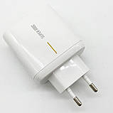 Мережевий зарядний пристрій GaN Power Adapter 5V 2A Адаптер для швидкого заряджання з USB виходом, фото 4