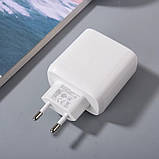 Мережевий зарядний пристрій GaN Power Adapter 5V 2A Адаптер для швидкого заряджання з USB виходом, фото 9