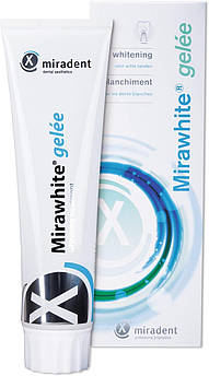 Зубна відбілююча паста Mirawhite gelee Мировайт Гель для чищення, зміцнення та відбілювання 100 мл.
