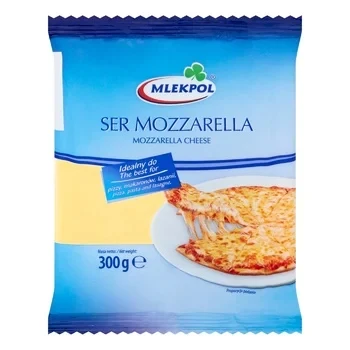 Сир Mlekpol Моцарела 40% 300г, фото 1