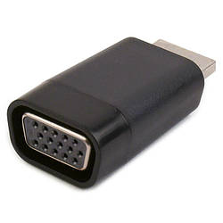 Адаптер HDMI (M) — VGA (F), Cablexpert, Black (A-HDMI-VGA-001)