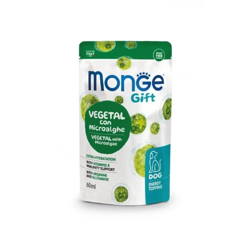 Ласощі для собак Monge (Монж) Gift Dog Vegetal Microalgae 60 гр 16 шт