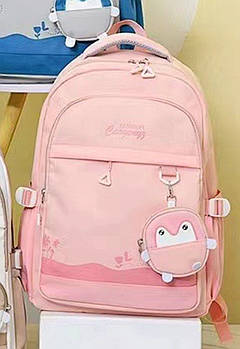 Рюкзак шкільний спортивний міський 46*30 см на блискавці з кишенею в різних кольорах Bagfon