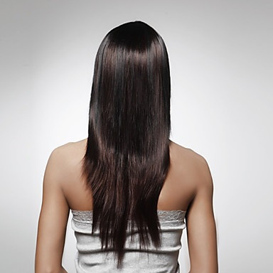 Парик из натуральных волос средней длины с челкой - фото 5 - id-p30875523