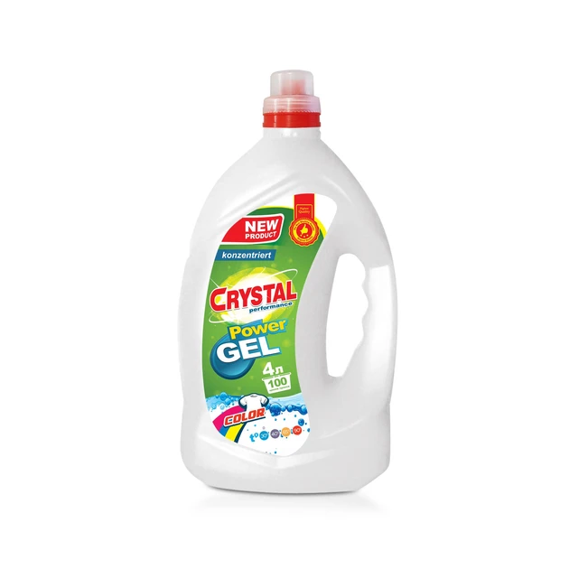 Гель для прання Crystal Power Gel-Color 4л