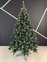 Ялинка ПВХ "Сніжка королева" з шишкою