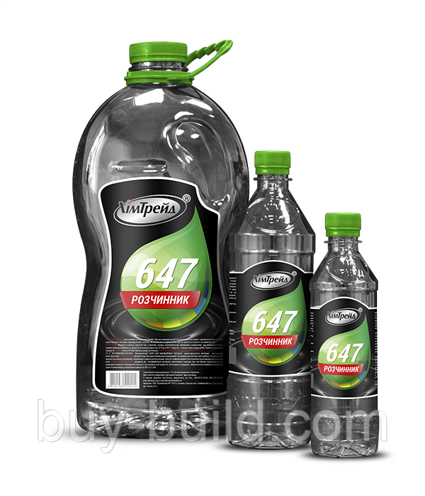 Розчинник 647 4,5л. (3,17кг)