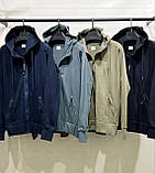 Чоловіча кофта на змійці CP Company CK7032 біла L, XXL, фото 4