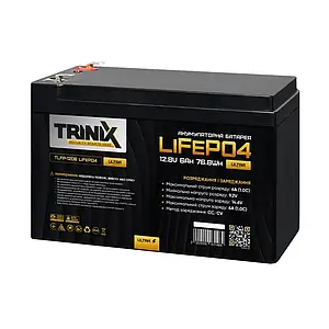 Акумулятор літій-залізо-фосфатний 12В 6А/г Trinix TLFP-1206 Ultra LiFePO4