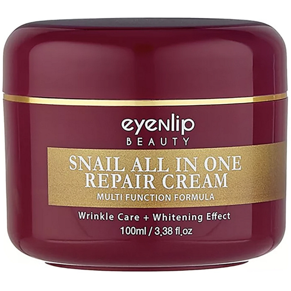 Багатофункціональний равликовий крем для обличчя Eyenlip Snail All In One Repair Cream 100 (8809555250173), фото 1