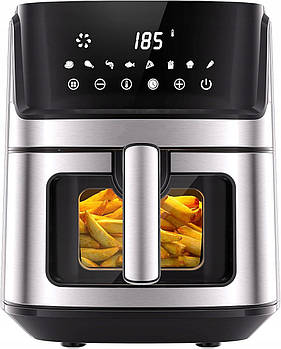Аерофритюрниця Royalty Line RL-AF 21708D — 1700 Вт, 6,5 л, 8 програм, сенсорне управління