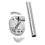 Тримач для рушника одинарний Zerix AFB-0101 (ZX5039), фото 2