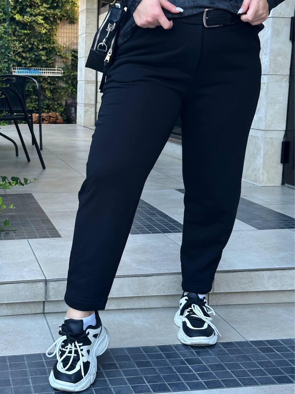 Жіночі Штани МОМ Утеплені 44-46,48-50,52-54,56-58,60-62 (тв 590), фото 1