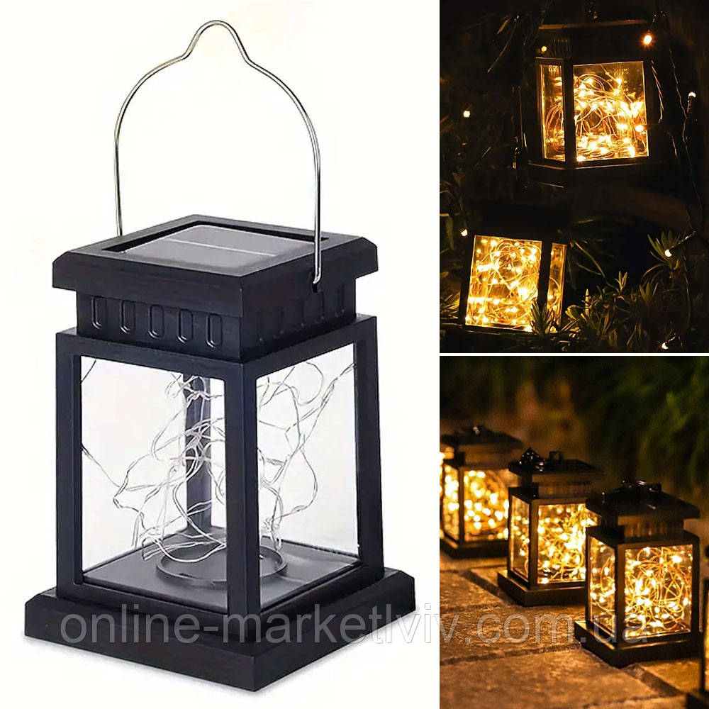 Купить Уличный светильник на солнечной батарее 12,5х9см, Теплый белый ...