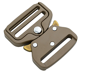 Пряжка - фастекс металевий 38мм колір Койот М-29443