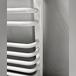 Рушникосушка-радіатор ELECTRO.G6.L 500х940 овальна, біла, сталева, лівий "ТЕН" 600 Вт, фото 4