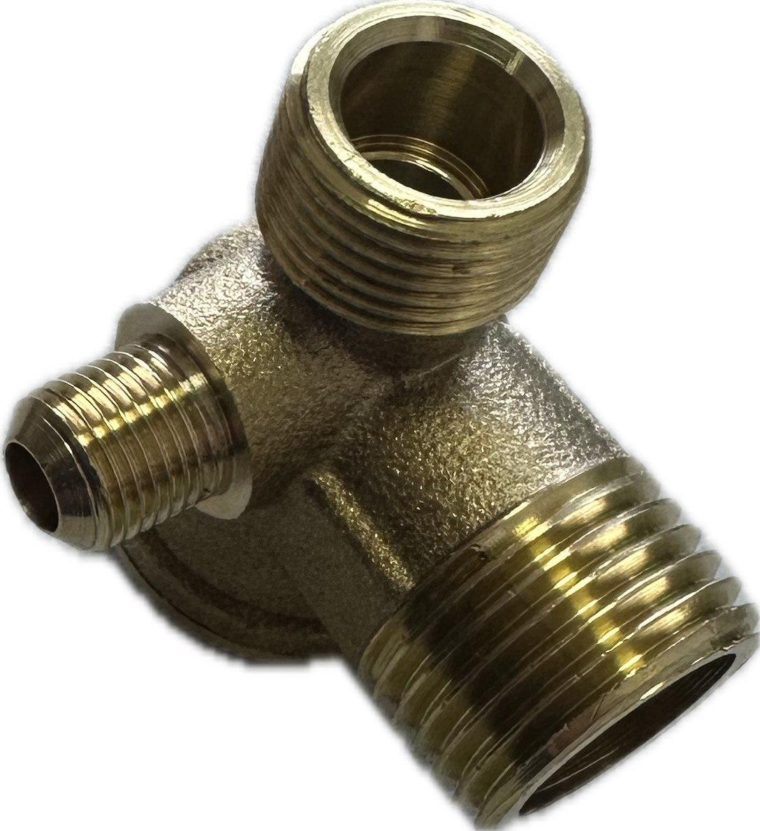 Зворотній клапан компресора латунний 10х16.5х20.5мм