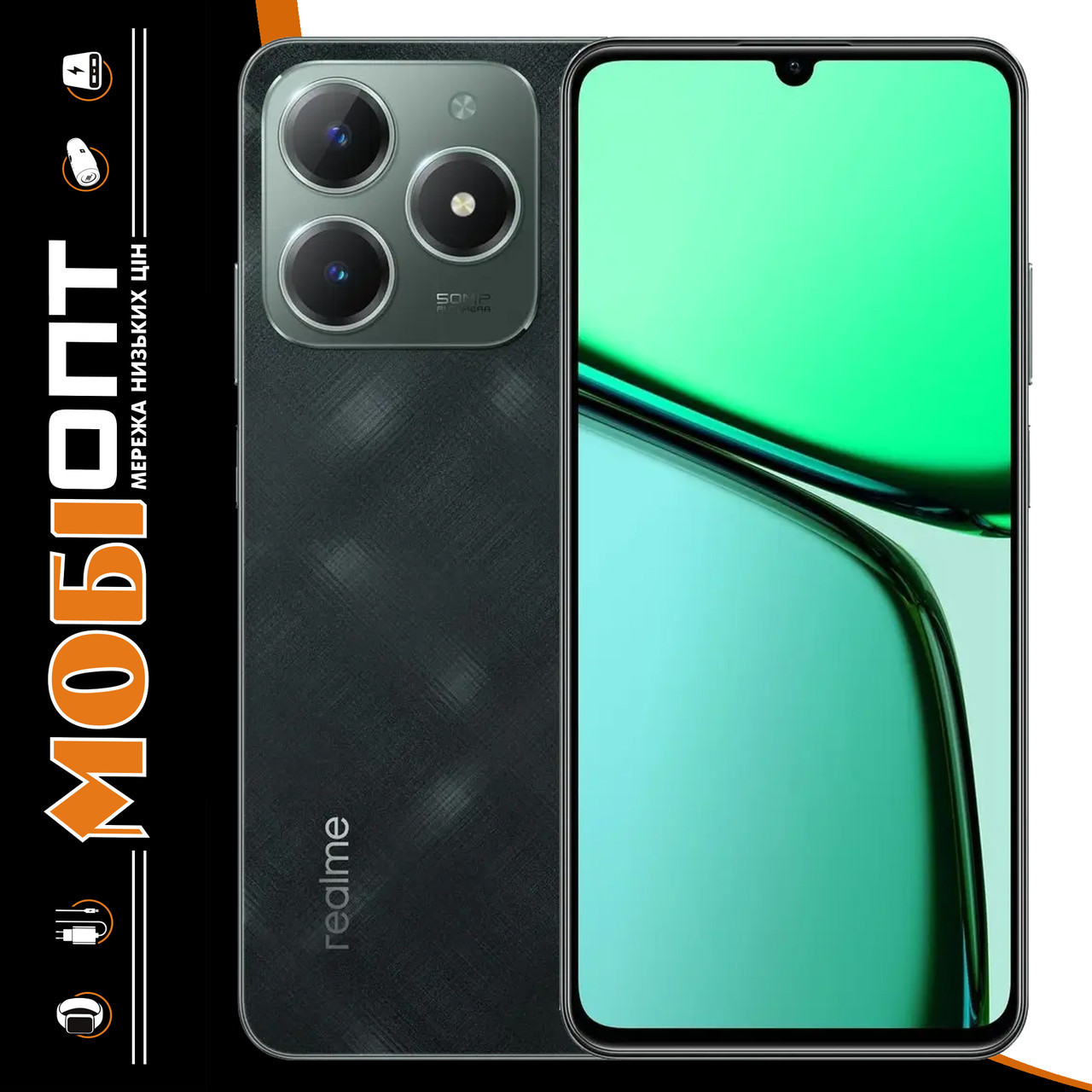 Смартфон Realme C61 8/256Gb Dark Green NFC UA UCRF