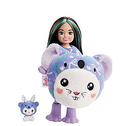 Лялька Барбі Челсі Кролик у костюмі коали Barbie Bunny as Koala HRK31