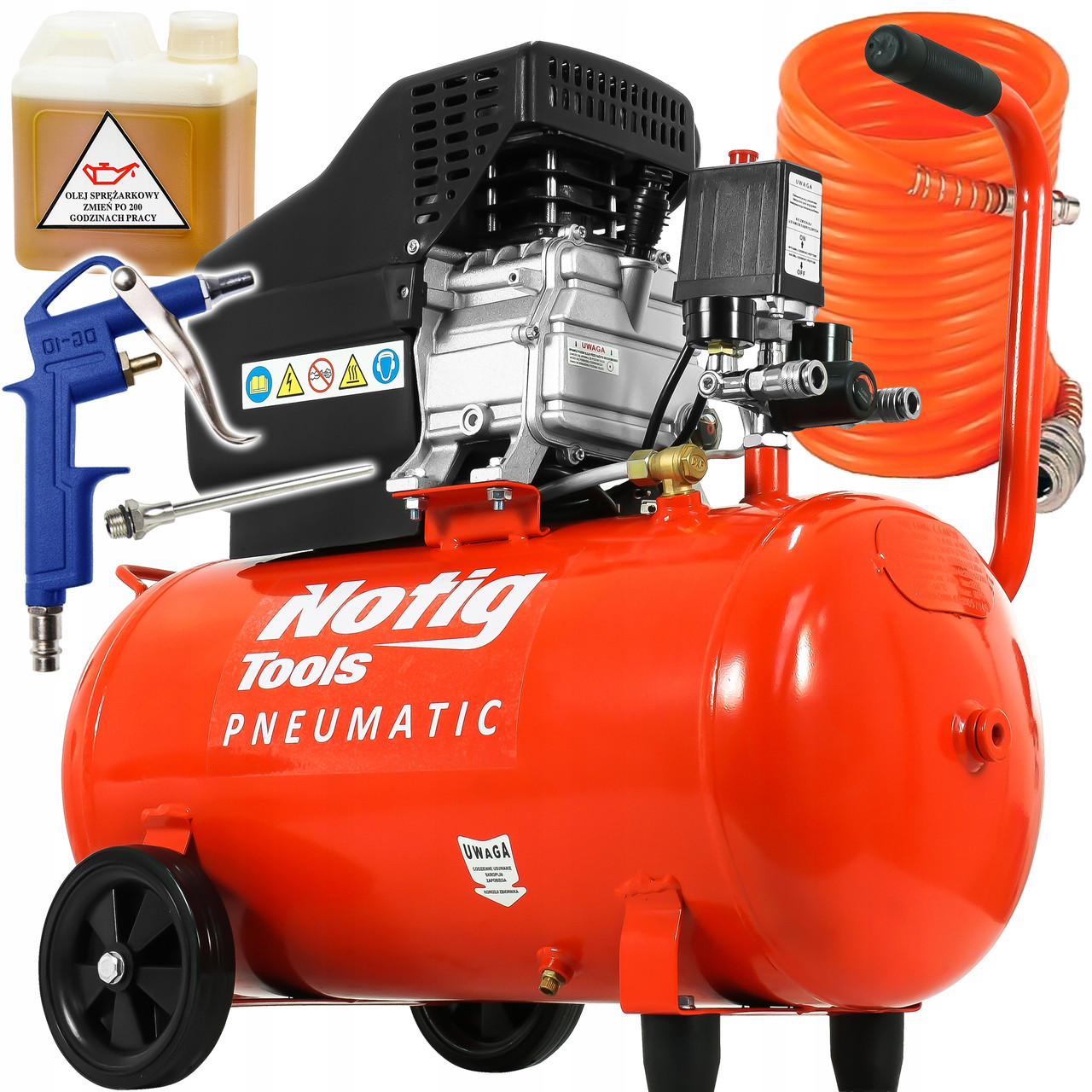 Оливний компресор Notig Tools N3421  50L 8bar