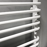 Рушникосушка-радіатор ELECTRO.G6.L 500х940 овальна, біла, сталева, лівий "ТЕН" 600 Вт, фото 6