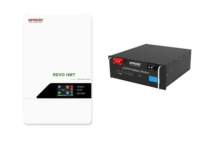 Комплект резервного живлення Sorotec REVO HMT 11kW/48V Wi-Fi з АКБ LiFePO4 51.2V/100Ah 5120Wh